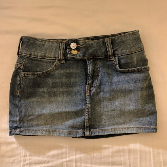 H&M Dresses & Skirts - denim mini skirt